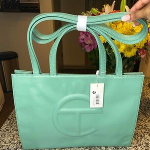 Telfar Medium Sage Shopping Bag